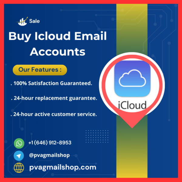 Buy Icloud Email Accounts- pvagmailshop.com